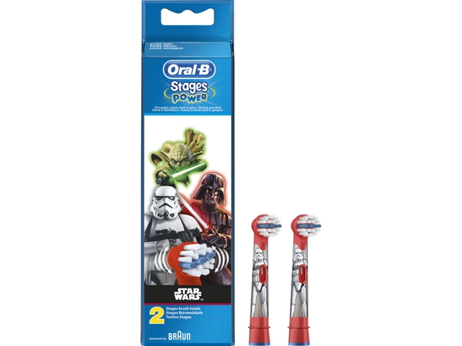 Recambio Cepillo Eléctrico Infantil ORAL-B Stages Power Eb10 Star Wars (2 Piezas)