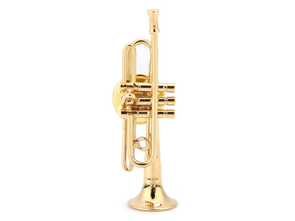 Broche Para Mujer Con Forma De Instrumento Musical, Incluye Caja De Regalo Y Clip Para Vestido.