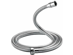Manguera de ducha universal, antitorceduras, de acero inoxidable/cromada (G1/2 pulgada, 2 m)