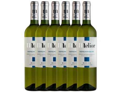 Vino MATARROMERA Matarromera Melior Sauvignon Branca Rueda Joven (0.75 L - 6 unidades)