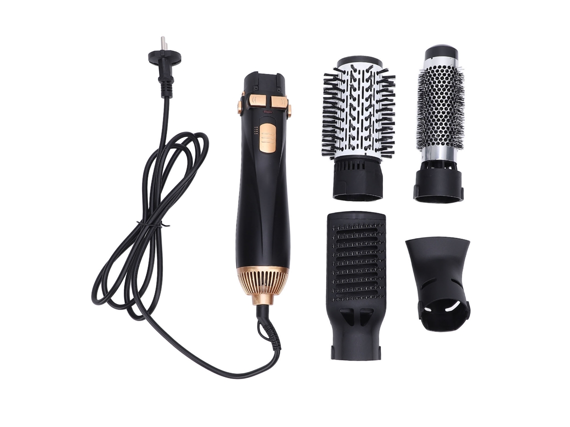 Secador De Pelo Y Plancha De Rizado 4 En 1, Conjunto Multifuncional Con Rotación Automática