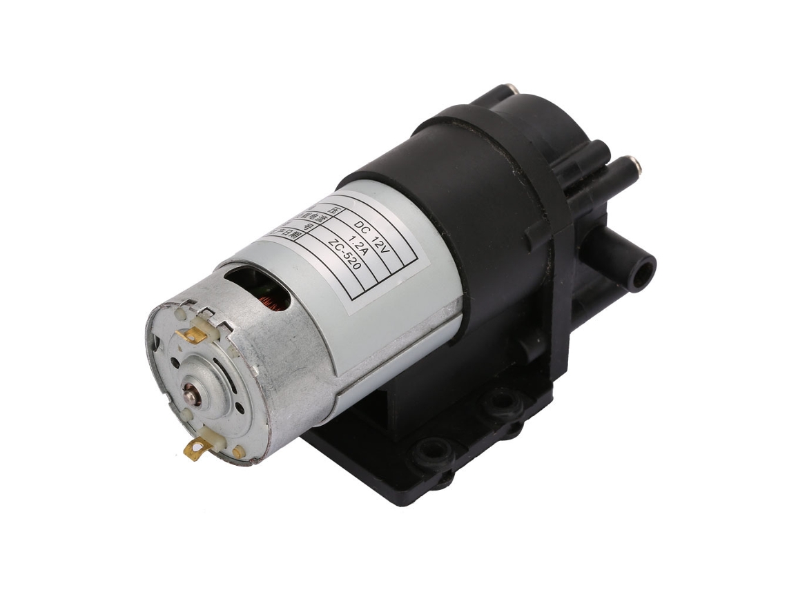 Bomba De Agua Caliente Zc 520 Dc 12v Autoaspirante De Engranaje Resistente A La Corrosión