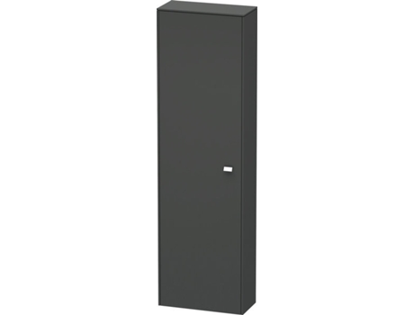 Armario DURAVIT Brioso alto 177.052,0x24,0 cm 1 puerta abatible a la izquierda 1 balda de madera 3 baldas de cristal