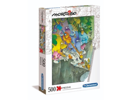Puzzle Mordillo 500 Piezas Varios Modelos CLEMENTONI