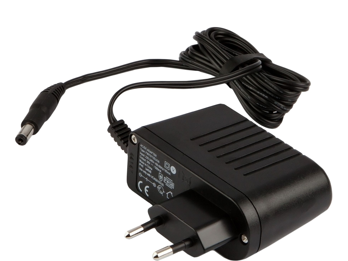 Cargador original (30 V, CC, 0,5 A, 5,5 x 2,5 mm) para aspiradora vertical BOSCH - 12006117