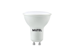 Lámpara LED dicroica fría mate GU10 4w