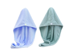 Wrap Toalla De Cabello De Microfibra Para Mujeres, 2 Pack, Absorbente Quick Magic Hair Dry Turbante