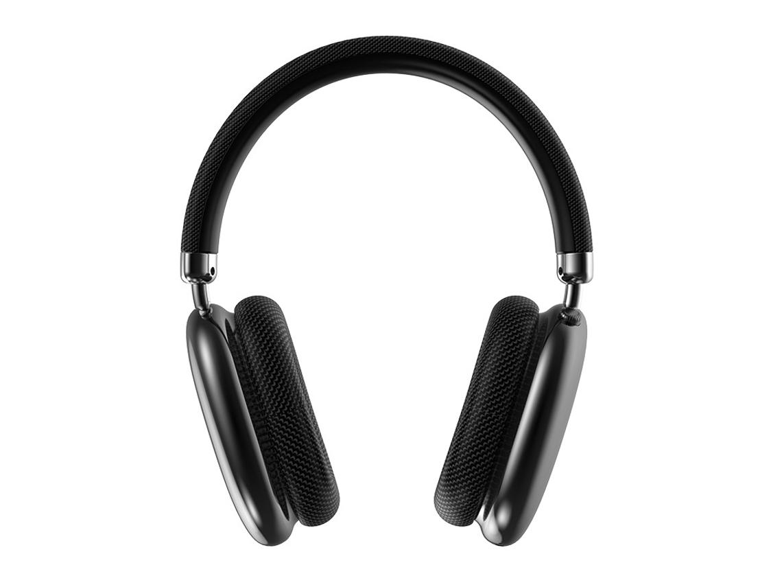 Auriculares Bluetooth JIAPEI con cancelación activa de ruido, batería de 24 horas de duración, plegables y con micrófono (negro)