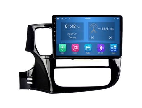Autoradio 4GB RAM64GB ROM ROVERONE para Mitsubishi Outlander 3 GF0W GG0W 2012 - 2018 CarPlay Android Coche Radio Bluetooth Navegación