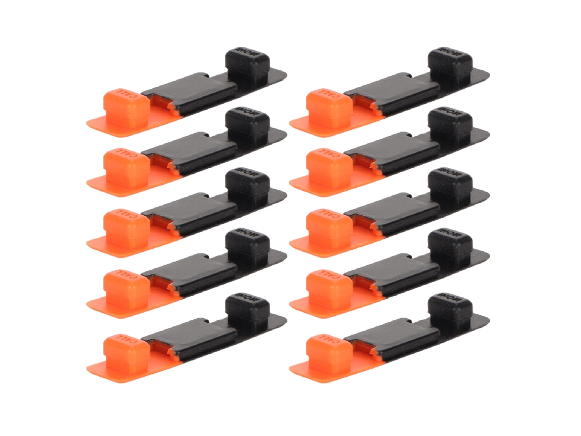 Botão De Substituição Ptt Em Borracha Para Rádio Bidirecional Baofeng Uv 5r Uv 5ra Uv 5re F8+ (10 Peças)