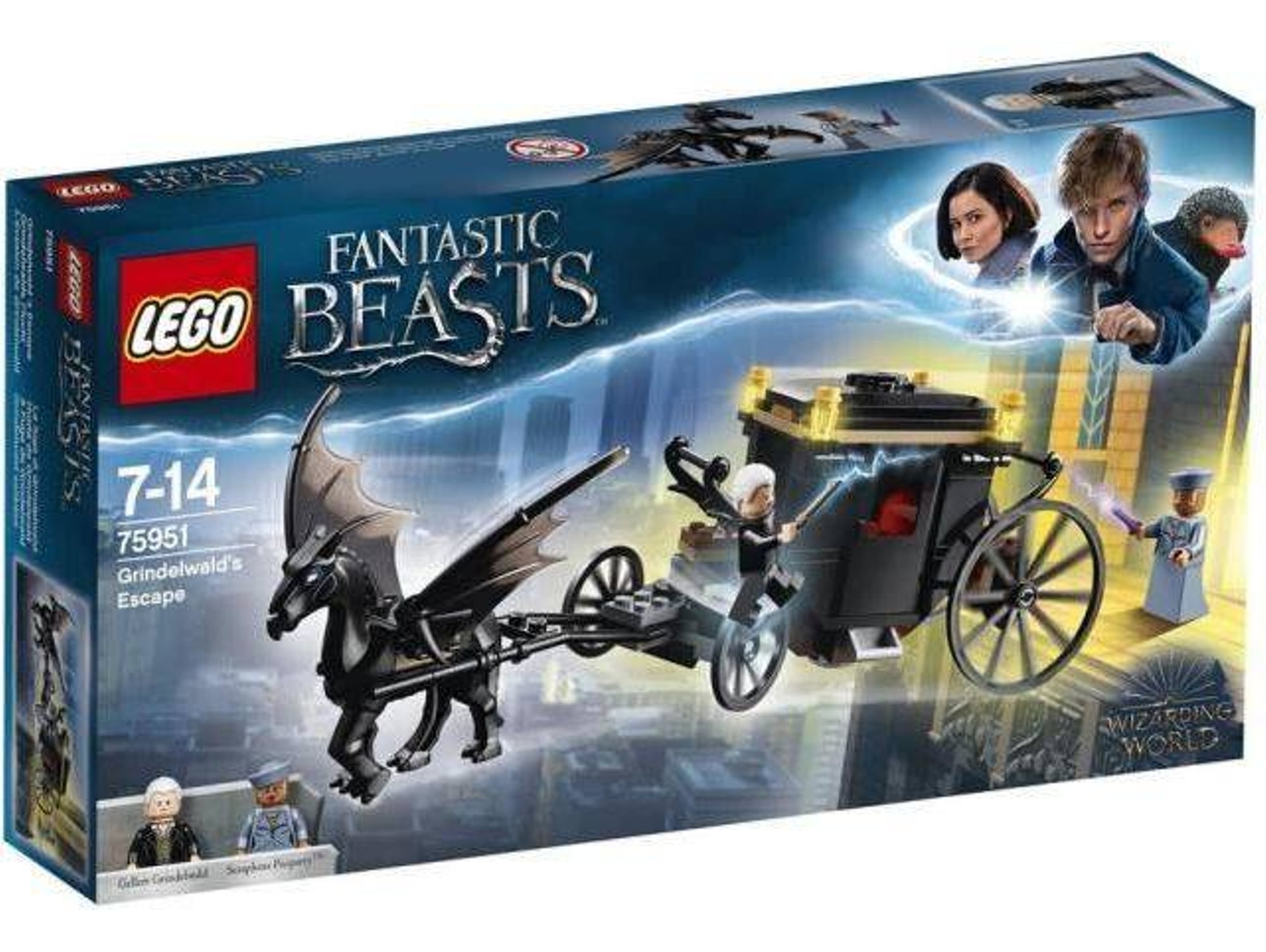 LEGO Harry Potter: A fuga de Grindelwald - 75951 (Idade mínima: 7 - 132 Peças)