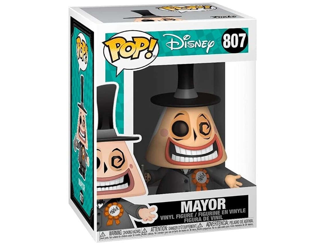 Figura Pop Disney Pesadilla antes de Navidad Alcalde con Megáfono B.active