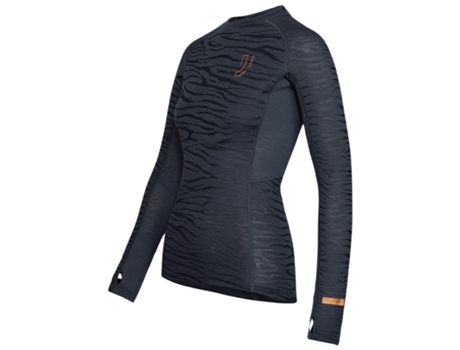 Camiseta de Mujer para Deporte JOHAUG Larga Advance Tech Lana Azul (S)