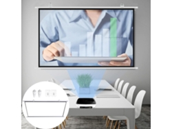 Pantalla De Proyección Portátil Para Exteriores De 30, 40, 50, 60 Y 72 Pulgadas, 16:9/4:3 Hd, Pantalla Para