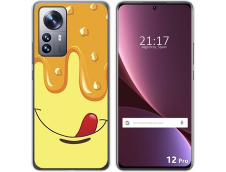Carcasa para Xiaomi 12 Pro 5G TUMUNDOSMARTPHONE Dibujos Helado Vainilla Multicolor