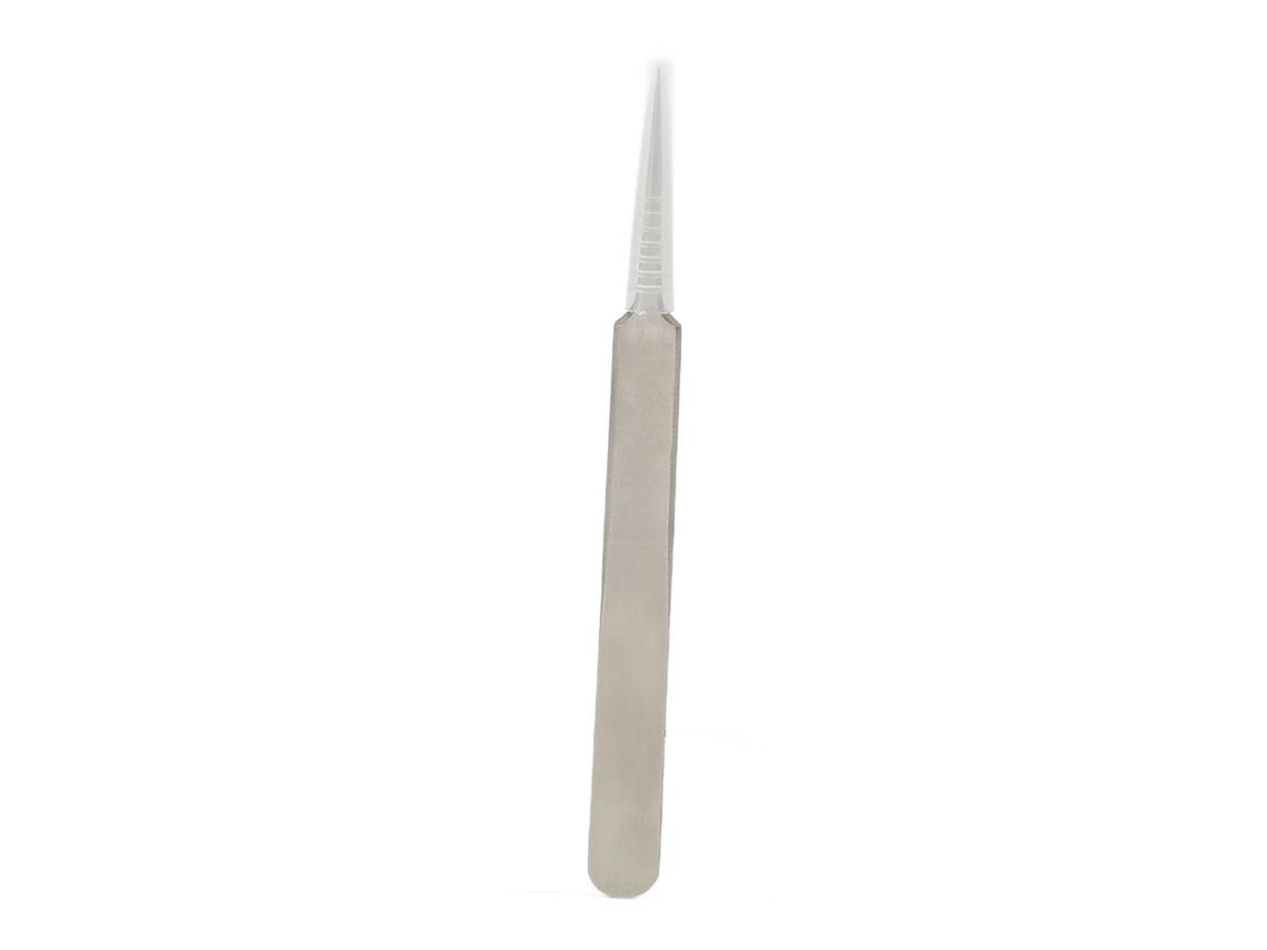 Pinzas De Acero Inoxidable Para Reparación De Relojes Con Punta Fina De Precisión Para Joyería Y Uso En Laboratorio.