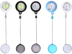 Reloj Bolsillo Hombre Luminoso Mujer Colgar Clip