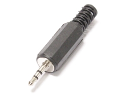 Adaptador de Áudio BEMATIK 2.5mm stereo macho