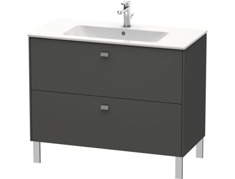 Mueble de aseo DURAVIT Brioso de 102,0 x 47,9 cm con 2 extraíbles incl. hueco para sifón y delantal para lavabo ME by Starck 233610