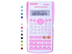 Calculadora científica numérica Csyy de 240 funciones, dos líneas, 12 dígitos (rosa y blanca)