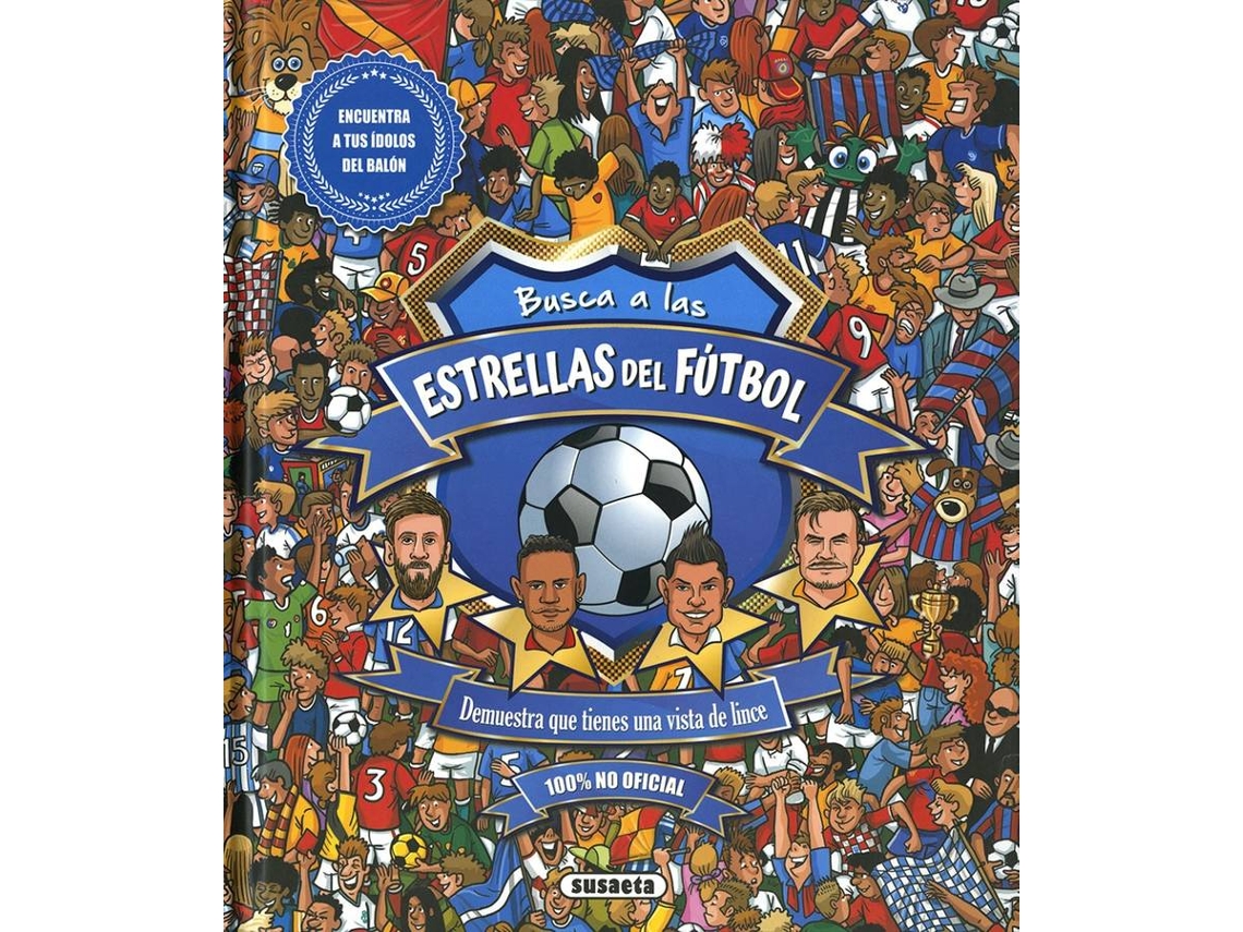 Libro Busca A Las Estrellas Del Fútbol de Susaeta Ediciones (Español)