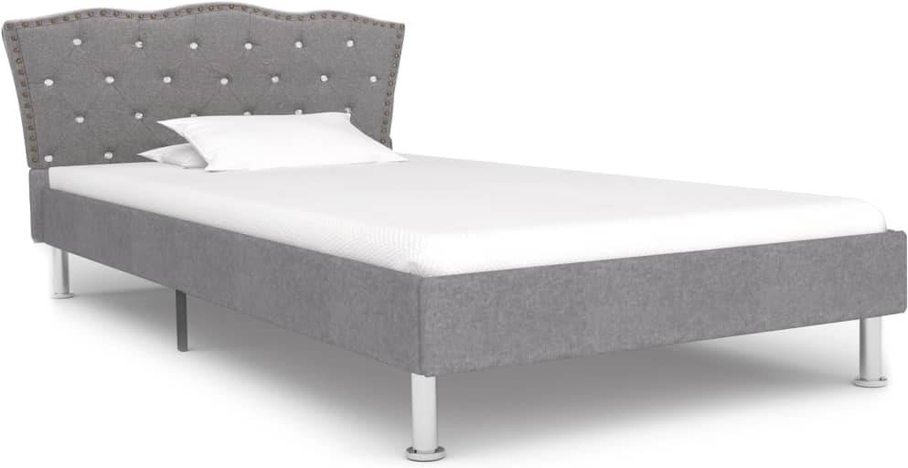 Cama VIDAXL 280537 Tejido (Compatible con Colchón: 90x200 cm)
