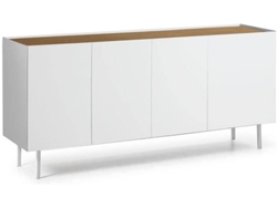 Aparador BAZAR MONDIALE Arista (Blanco - 165x40x78 cm)