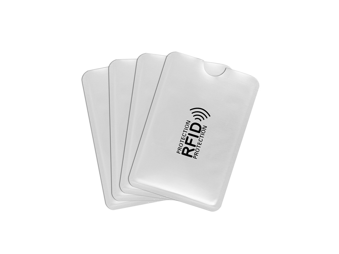 Juego de 10 fundas antideslizantes para tarjeteros RFID, protectores antirrobo, Slim Tommy01