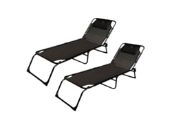 Tumbona plegable Marbueno para jardín y piscina con respaldo regulable - Marbueno Summer