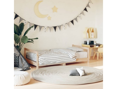 MAISON EXCLUSIVE - Estructura de cama para niños madera maciza de pino 80x160 cm
