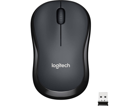 Ratón LOGITECH M220 (Inalámbrico - Casual - 1100 dpi - Negro)