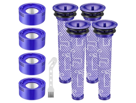 Filtros hepa para aspirador de pó dyson v7 v8 substitui dy-965661-01