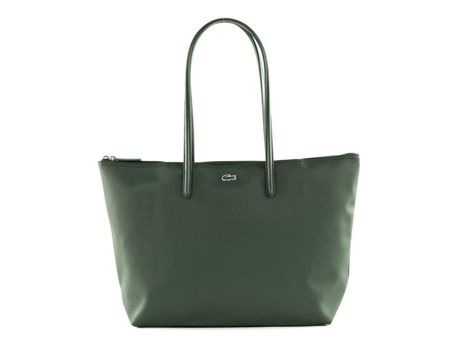 Bandolera de Mujer LACOSTE Concept Shopping Sequoia Verde (L)