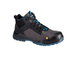 Bota Bevel Composite Mid S3s Esd Sr Fo: Seguridad Y Comodidad Negro Gris / 44