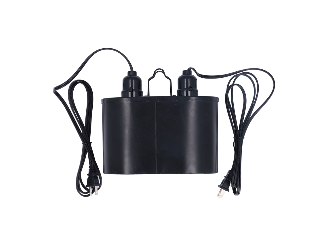 Lámpara Para Reptiles Con Doble Cúpula Profunda, Uvb De 250 W, Para Casquillos E26 Y E27.