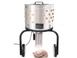 Desplumadora de pollos Succebuy, tambor de acero inoxidable, motor de 280 rpm