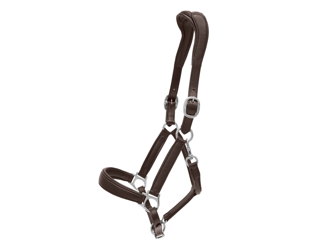 Cabezada Cuadra de cuero para caballos KIEFFER Ultrasoft Deluxe