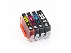 Cartucho Compatible WEBSHOP24 Para Hp Pack4 364Xl Cn684E/Cb323E/Cb324E/Cb325E Bkcmy