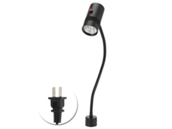 Rebe-luz De Trabajo Led Con Base Magnética Y Flexo Ajustable 7w Para Máquinas De Coser, Cnc Y Tornerías