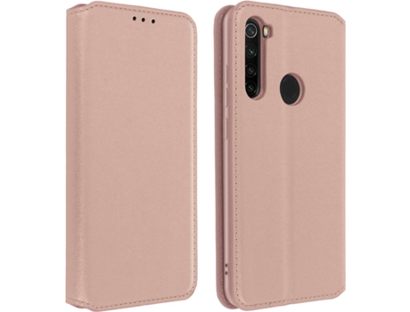 Funda Xiaomi Redmi Note 8 AVIZAR FOLIO-ELEC-RG-N8R Rosa