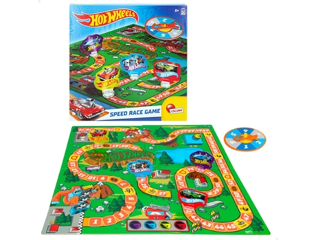 Hot Wheels Juego de la oca COLORBABY