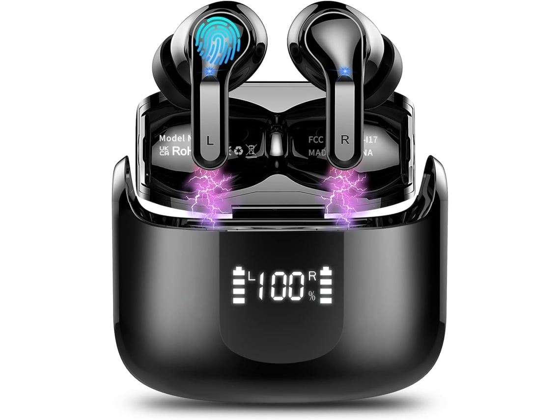 Auriculares Inalámbricos Auriculares Inalámbricos Bluetooth 5.3 Auriculares Con Micrófono 4 Enc Nuevos Auriculares Bluetooth 40h In Ear Ushion