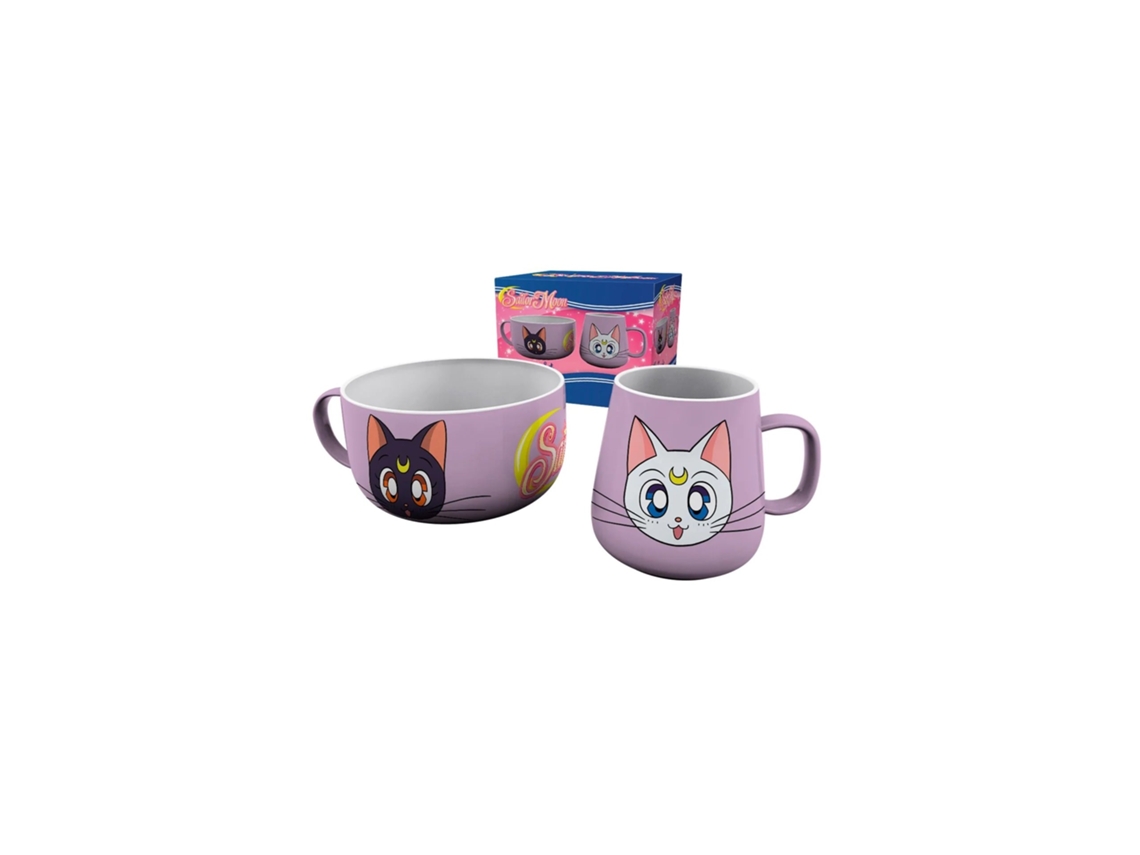 Set de Desayuno SAILOR MOON Luna & Artemis