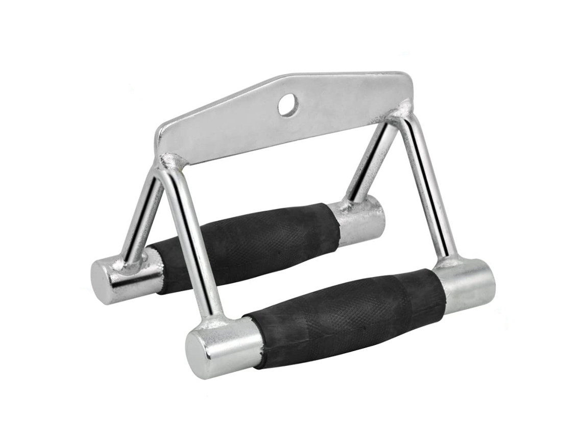 Barra De Presión Con Doble Asa En Forma De V Para Entrenamiento Con Pesas Y Fuerza En Casa - Accesorio Portátil Para Gimnasio