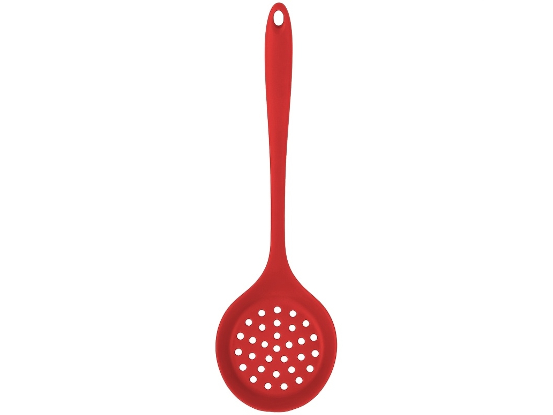 Espumadera De Silicona Con Revestimiento Antiadherente Y Ranuras De Drenaje, Ideal Para Cocinar Y Hornear En La Cocina.