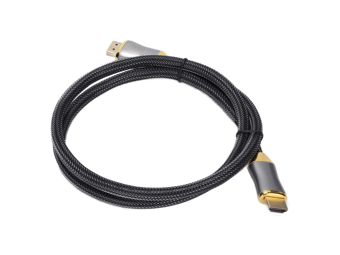 Cable Hdmi De Alta Definición Transmisión 8k60hz Blindaje De Hojalata