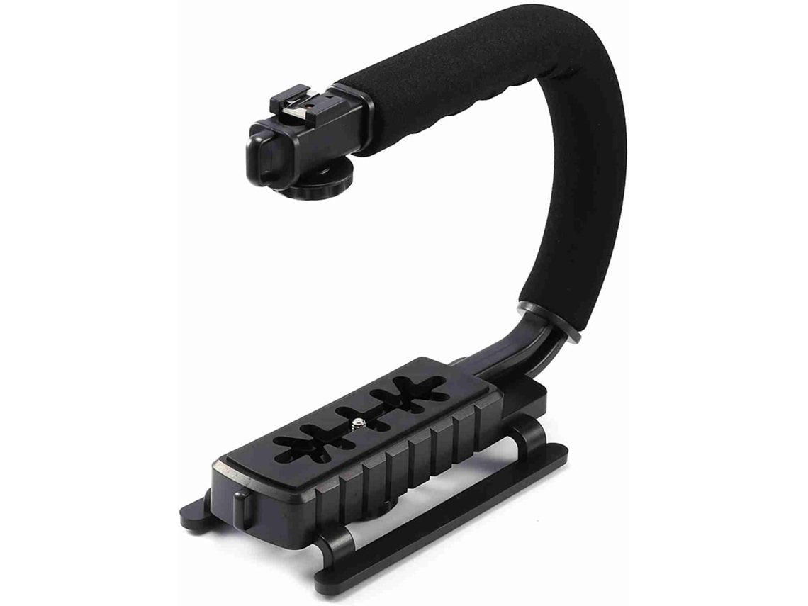 Empuñadura Estabilizadora Negra Super Grip Para Cámara De Vídeo Transformable