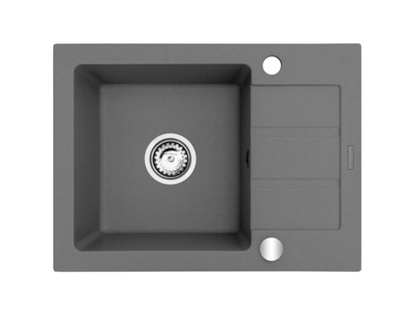 Fregadero MAIDSINKS de Un Seno 62x44 cm Gris