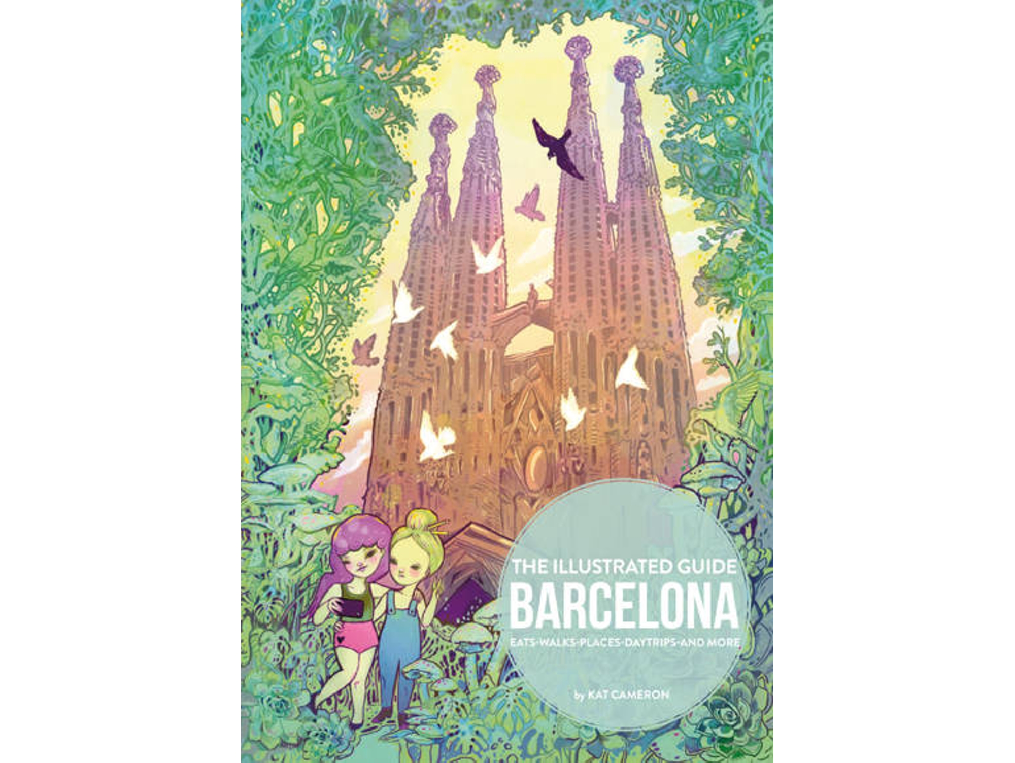 Libro The Illustrated Guide Barcelona de Kat Cameron (Español)