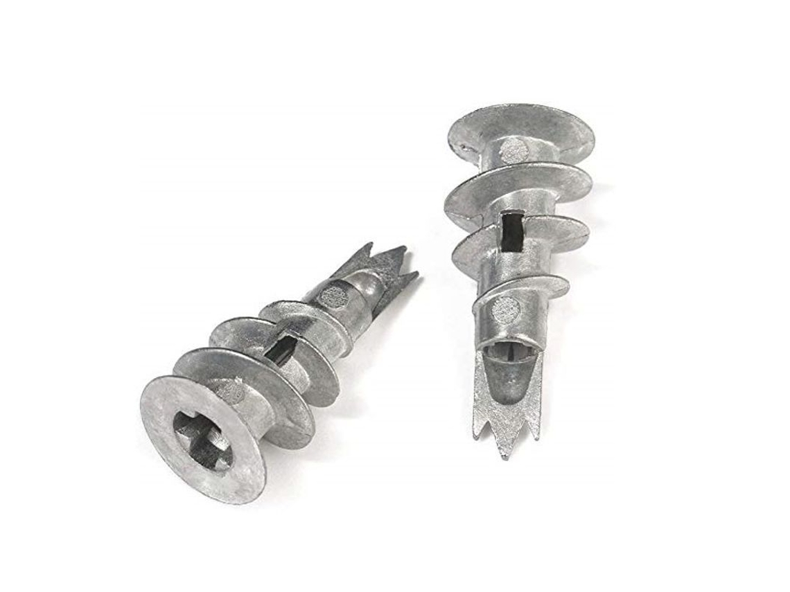 50 Tornillos Autorroscantes De Metal Para Fijación De Placas De Yeso Laminado De Una Y Dos Capas.